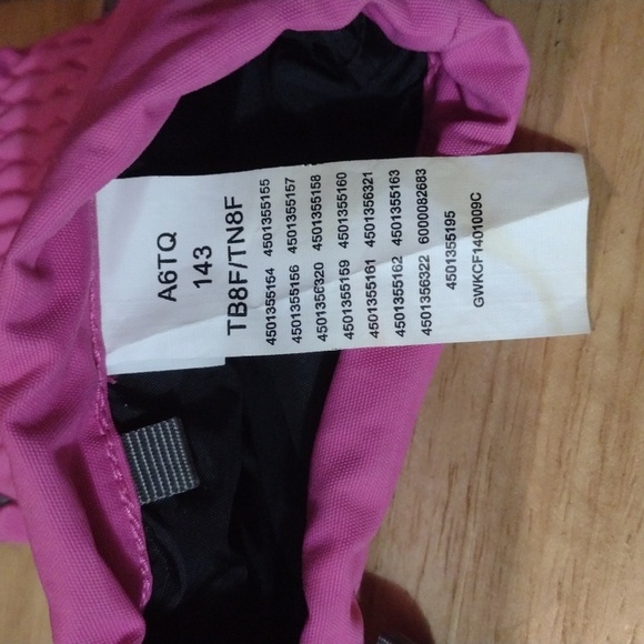 The North Face Pink Gray Mittens M - Picture 6 of 7